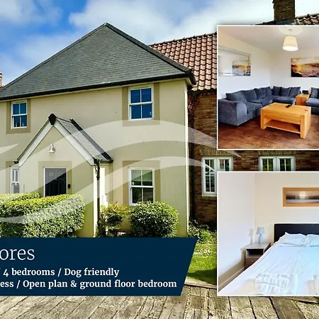 Bay Shores - 2 2 Minutes - Part Of The The Bay Filey Village With Pool, Gym And Direct Access, Pub, Restaurant, Tennis And Meadows Walks Semesterbostad *
